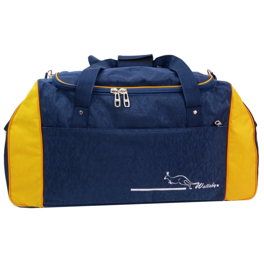 Дорожная сумка Wallaby 447-8 59L Синий с желтым