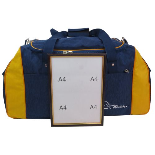 Дорожная сумка Wallaby 447-8 59L Синий с желтым