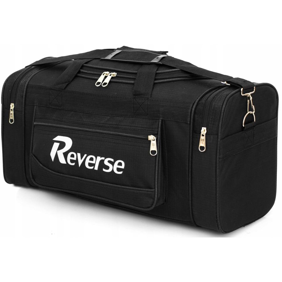 Вместительная дорожная сумка из кордуры Reverse 58L Черная