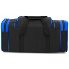 Дорожная сумка средний размер из кордуры 58L Reverse черная с синим