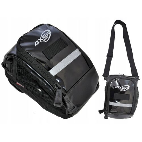 Водонепроницаемая велосумка на руль Axer S25680 1L Черная