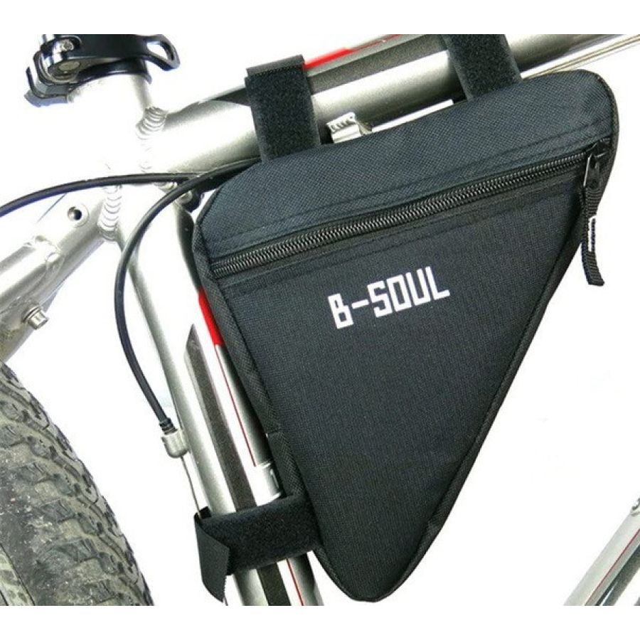 Велосипедная сумка на раму B-Soul S14327 1L Черная