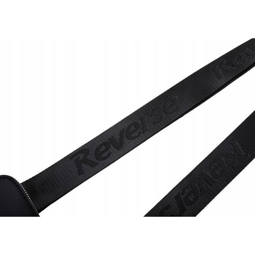 Мужская сумка наплечная сумка из эко кожи PU Reverse F581 Черная