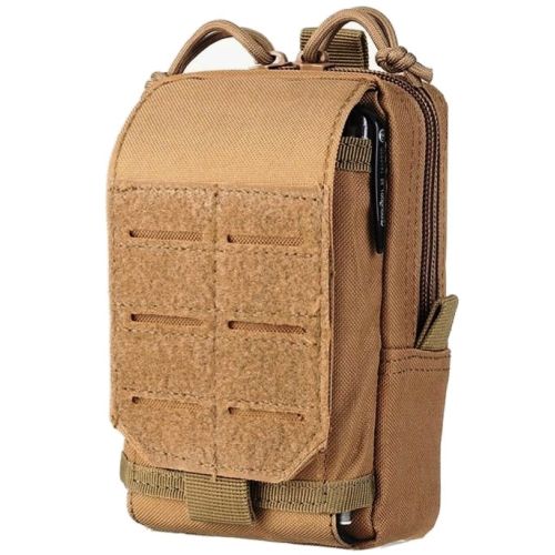 Подсумок тактический армейский для мобильного телефона Nobrand 5905204480298 Койот