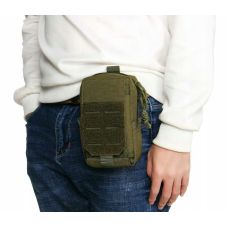 Подсумок тактический армейский для мобильного телефона Nobrand Хаки