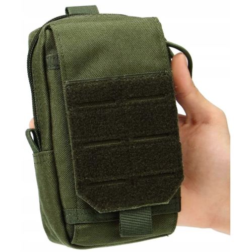 Подсумок тактический армейский для мобильного телефона Nobrand 5905204480298-1 Хаки