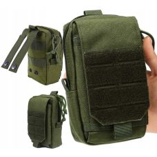 Подсумок тактический армейский для мобильного телефона Nobrand Хаки