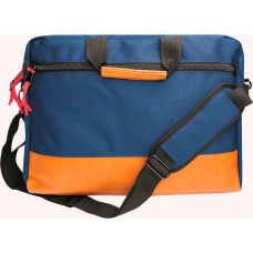 Качественная сумка рюкзак для ноутбука 15.6 дюймов Scope 715767 Синяя с оранжевым 