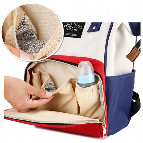 Рюкзак-сумка для мамы Living Traveling Share xj3702 12L Разные цвета