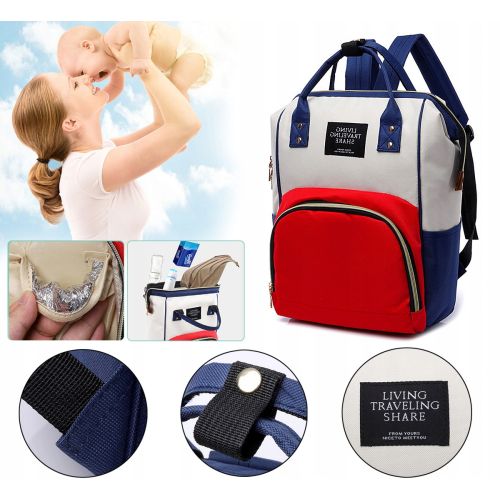 Рюкзак-сумка для мамы Living Traveling Share xj3702 12L Разные цвета