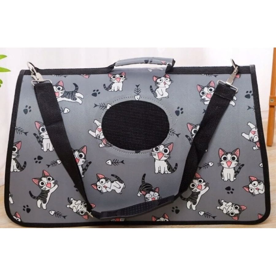 Сумка-переноска для животных Nobrand Petstory S1645296	40х28х20см Серый
