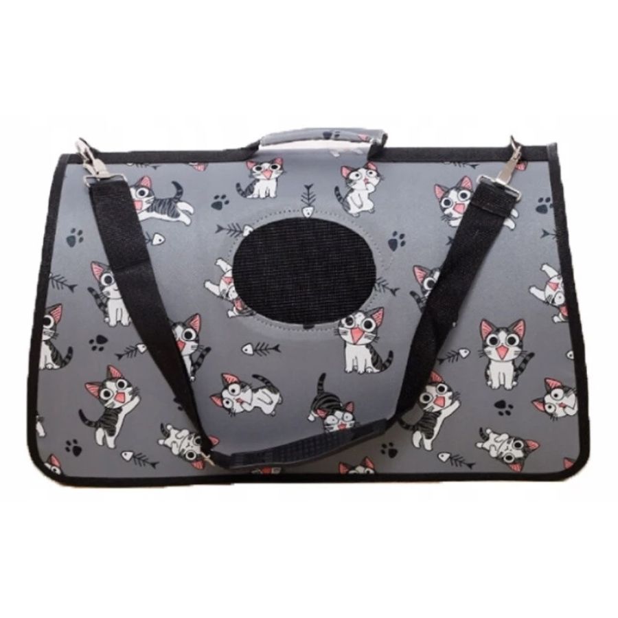 Сумка-переноска для животных Nobrand Petstory S1645296	40х28х20см Серый
