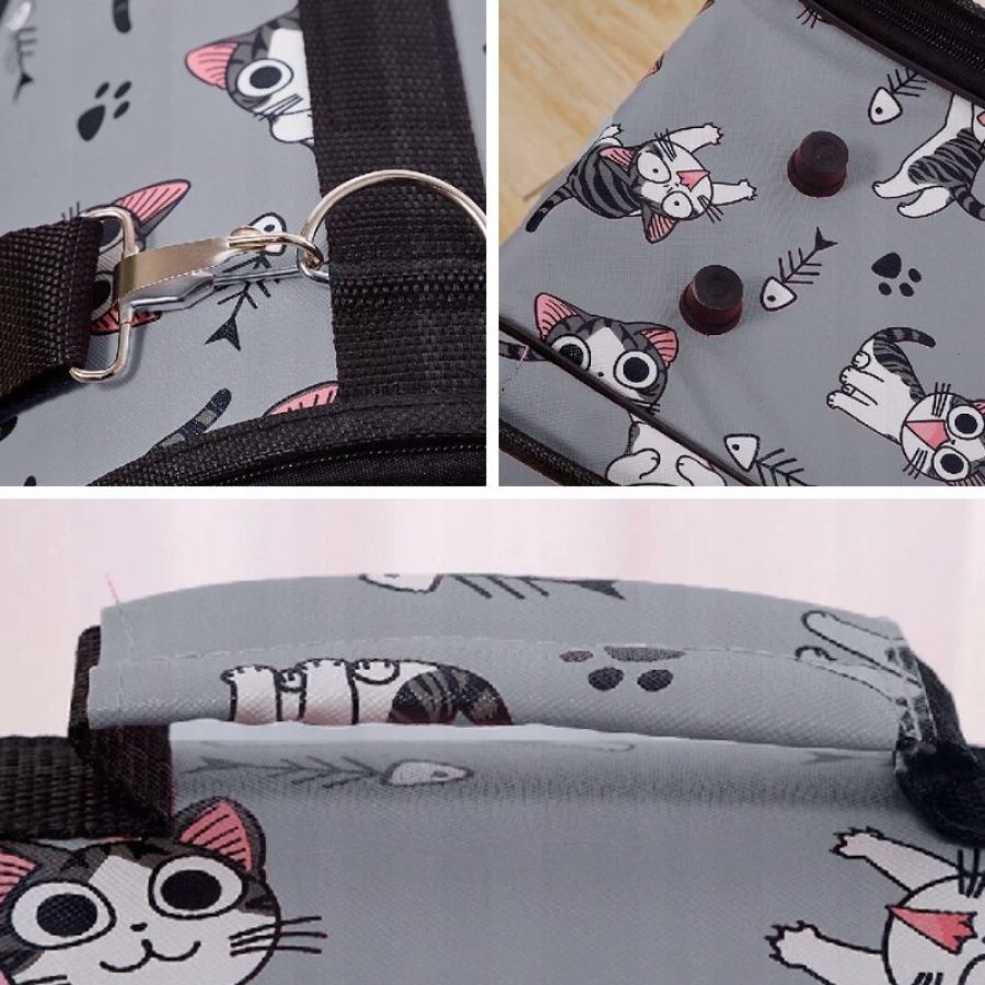 Сумка-переноска для животных Nobrand Petstory S1645296	40х28х20см Серый
