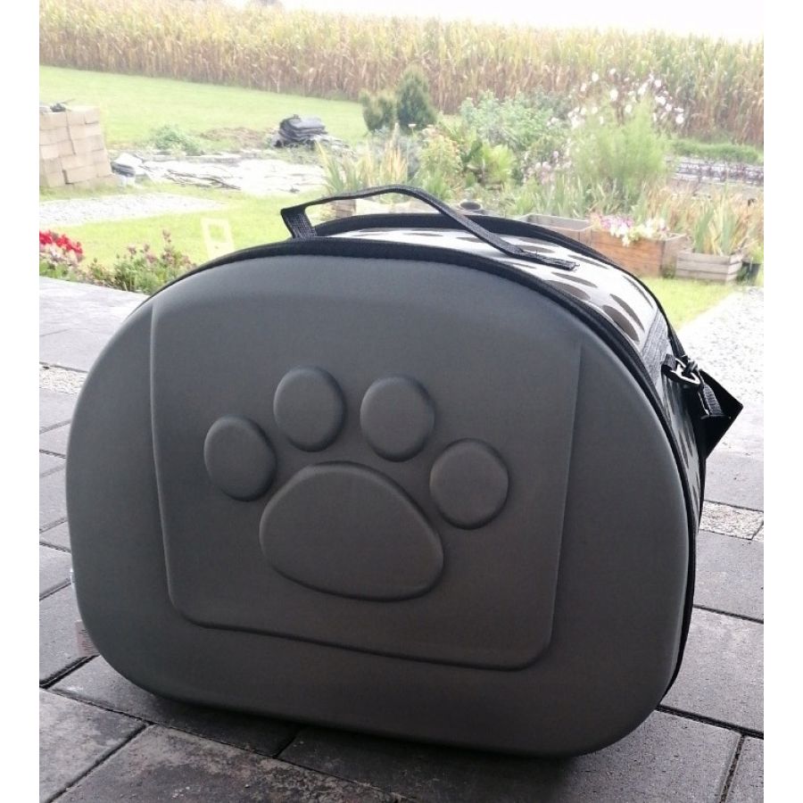 Сумка-переноска для животных Nobrand  Petstory L81B 43x32x28 см Серый