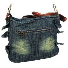 Женская джинсовая сумка Fashion Jeans6012 Темно-синяя