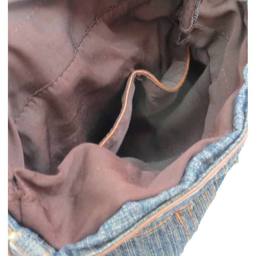 Джинсовая сумка в форме женской юбки Fashion Jeans8057 Темно-синяя