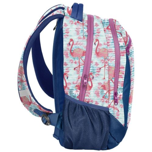 Яркий женский городской рюкзак PASO 18-2808FLA16 22L Разные цвета с фламинго