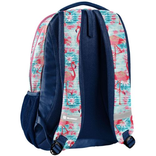 Яркий женский городской рюкзак PASO 18-2808FLA16 22L Разные цвета с фламинго