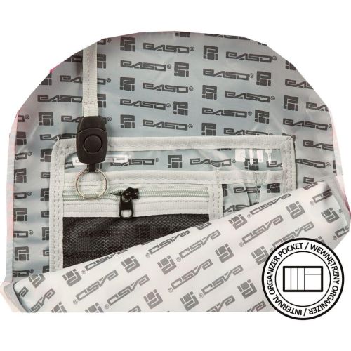 Яркий женский городской рюкзак PASO 18-2808FLA16 22L Разные цвета с фламинго