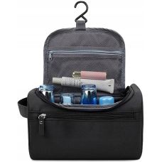 Дорожная косметичка с крючком для подвешивания Edibazzar Черный
