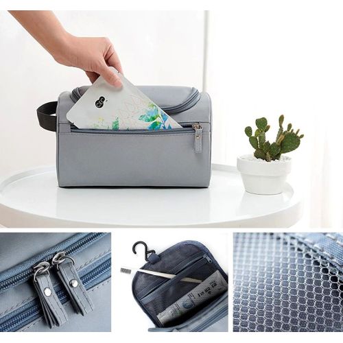 Дорожная косметичка с крючком для подвешивания Edibazzar 3064100539713 Серый