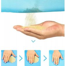 Большой сетчатый пляжный коврик  Retoo S045 Голубой 200х200 см