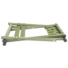 Туристическое рыбацкое раскладное кресло со спинкой Gart S1645305 Оливковый