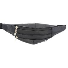 Мужская кожаная поясная сумка Reverse 0058288-2 Черная