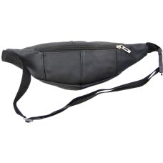 Мужская кожаная поясная сумка Reverse 0058288-2 Черная