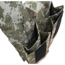 Армейский подсумок для четырех автоматных магазинов АК Ukr Military S1645306 Пиксель ВСУ