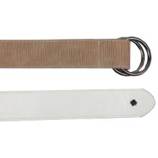 Женский ремень из эко кожи пряжка два кольца Doca 54581 Бежевый