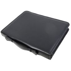 Папка с ручкой деловая из эко кожи Eхclusive 710100 Черная