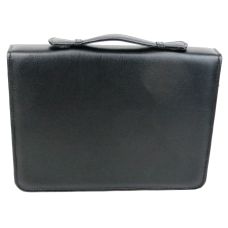 Папка с ручкой деловая из эко кожи Eхclusive 710100 Черная