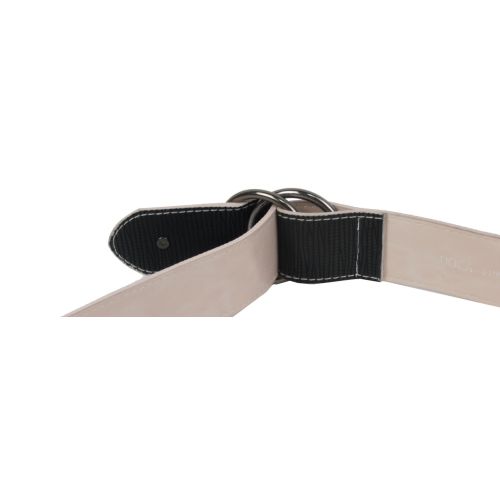 Женский ремень из эко кожи пряжка два кольца Doca 54579 Черный