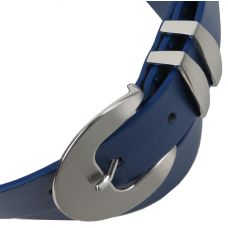 Женский ремень из искусственной кожи Doca 021522GMS Синий