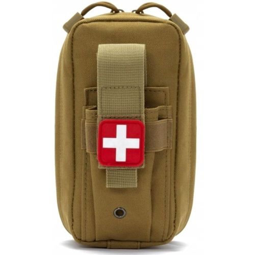 Небольшая армейская аптечка сумка для медикаментов Edibazzar 8930542741210 Койот