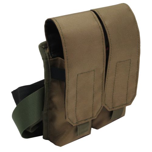 Подсумок на ногу бедро для двух автоматных рожков АК Ukr Military S1645308 Койот