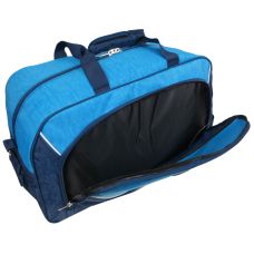 Сумка дорожная на колесах Wallaby 10428-4 57L  Синяя с голубым