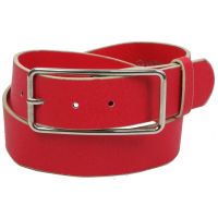 Женский ремень под джинсы из искусственной кожи Doca 54621 Красный