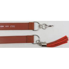 Женский ремень из искусственной кожи пряжка два кольца Doca 54572 Коричневый