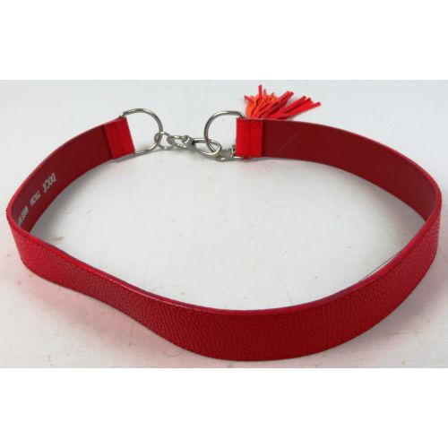 Женский ремень из искусственной кожи пряжка два кольца Doca 54574 Красный