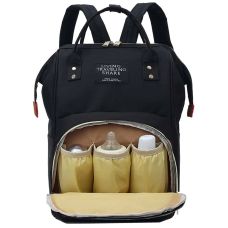 Рюкзак-сумка для мамы Nobrand хj3702 12L Черный 