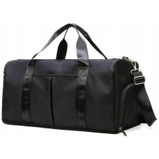 Спортивная сумка с отделами для обуви влажных вещей Edibazzar 6056623771549 18L Черная