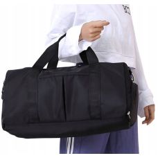 Спортивная сумка с отделами для обуви влажных вещей Edibazzar 6056623771549 18L Черная