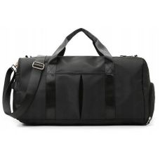 Спортивная сумка с отделами для обуви влажных вещей Edibazzar 6056623771549 18L Черная