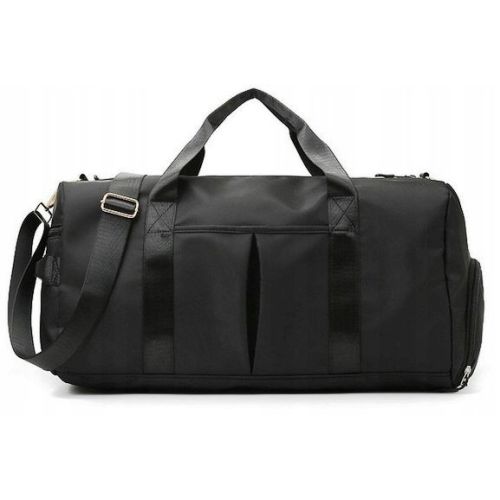 Спортивная сумка с отделами для обуви влажных вещей Edibazzar 6056623771549 18L Черная