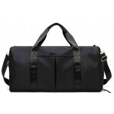 Спортивная сумка с отделами для обуви влажных вещей Edibazzar 6056623771549 18L Черная