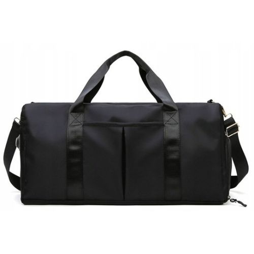 Спортивная сумка с отделами для обуви влажных вещей Edibazzar 6056623771549 18L Черная