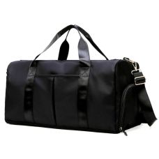 Спортивная сумка с отделами для обуви влажных вещей Edibazzar 6056623771549 18L Черная