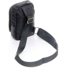 Небольшая нагрудная сумка баретка слинг Lanpad LAN7662 Черная